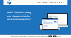Desktop Screenshot of medizinstudent.at
